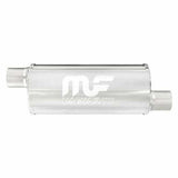 MagnaFlow performance muffler for 2007-2017 Jeep Wrangler 2.5 inch inlet/outlet stainless steel 12636