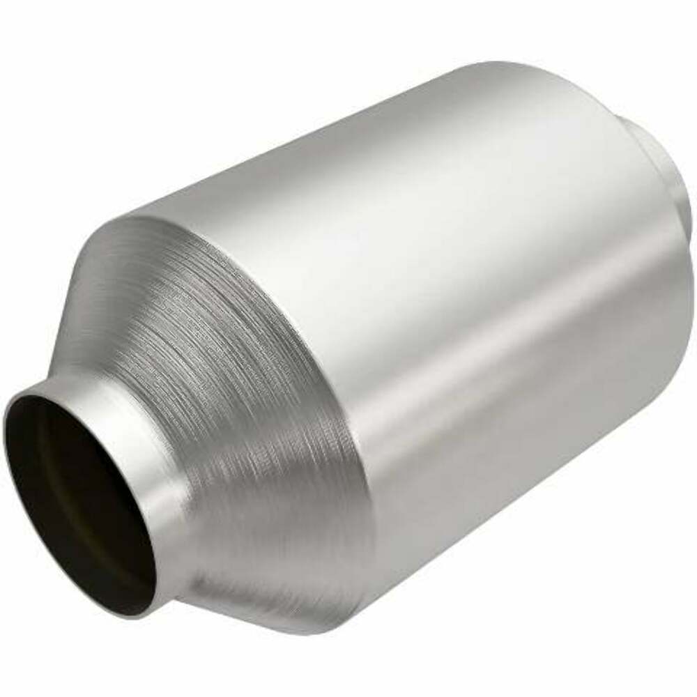 MagnaFlow universal catalytic converter 2.5 inch inlet/outlet stainless steel CARB compliant 5551206
