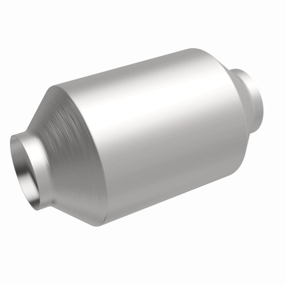 MagnaFlow universal catalytic converter 2.5 inch inlet/outlet stainless steel CARB compliant 5551206