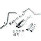 MagnaFlow cat-back exhaust system for 2007-2008 Chevy Silverado 1500 polished 16741