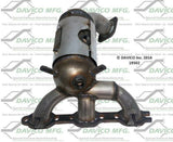 t 2007-2008 Chrysler Pacifica Catalytic Converter 19502 Davico Mfg