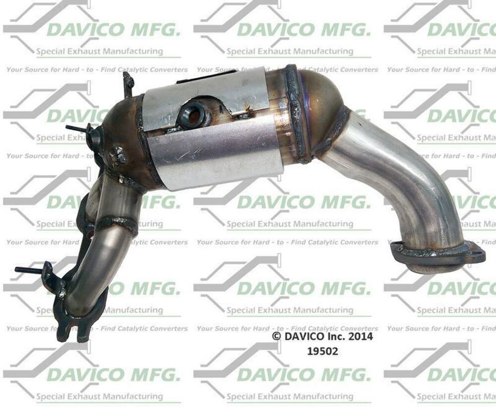 t 2007-2008 Chrysler Pacifica Catalytic Converter 19502 Davico Mfg