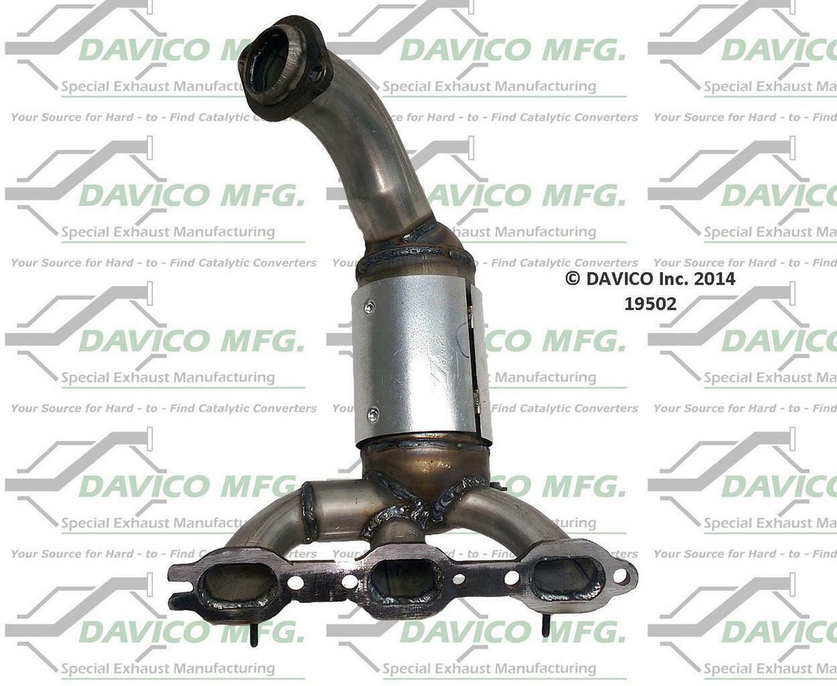 t 2007-2008 Chrysler Pacifica Catalytic Converter 19502 Davico Mfg