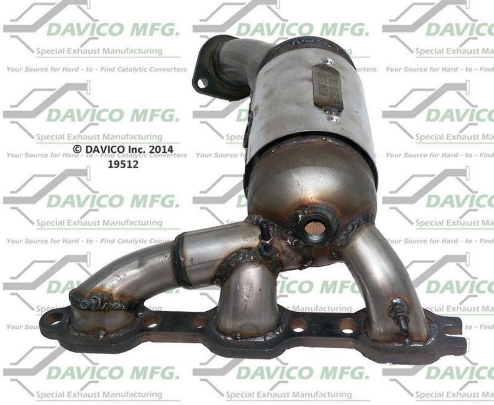 t 2007-2008 Chrysler Pacifica Catalytic Converter 19512 Davico Mfg
