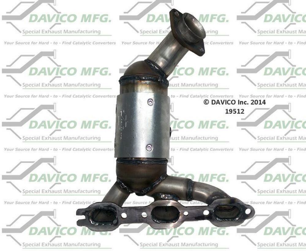 t 2007-2008 Chrysler Pacifica Catalytic Converter 19512 Davico Mfg
