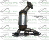 t 2007-2008 Chrysler Pacifica Catalytic Converter 19512 Davico Mfg