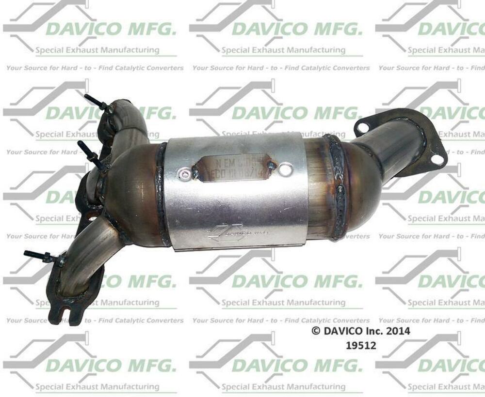 t 2007-2008 Chrysler Pacifica Catalytic Converter 19512 Davico Mfg
