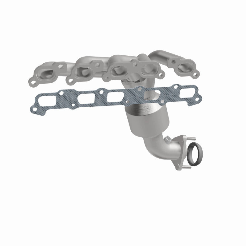 MagnaFlow direct-fit catalytic converter fits 2007-2008 Hummer H3, 2007 Chevrolet Colorado, and additional vehicles and 2007-2008 Hummer H3 3.7L stainless steel CARB compliant 5481