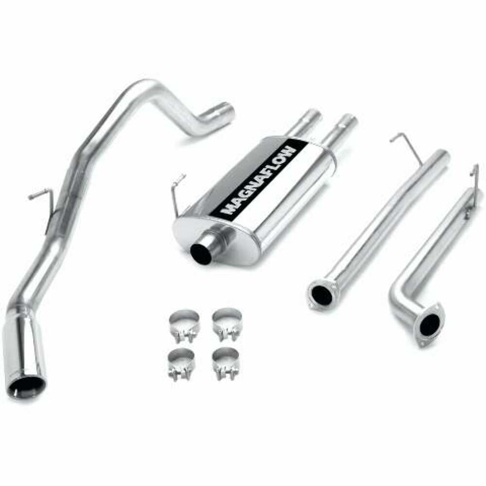 MagnaFlow cat-back exhaust system for 2007-2008 Toyota Tundra stainless steel polished 16753