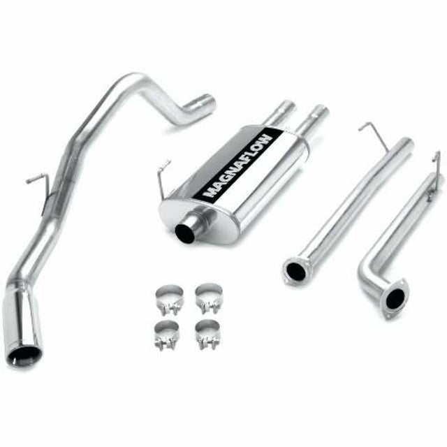MagnaFlow cat-back exhaust system for 2007-2008 Toyota Tundra stainless steel polished 16753