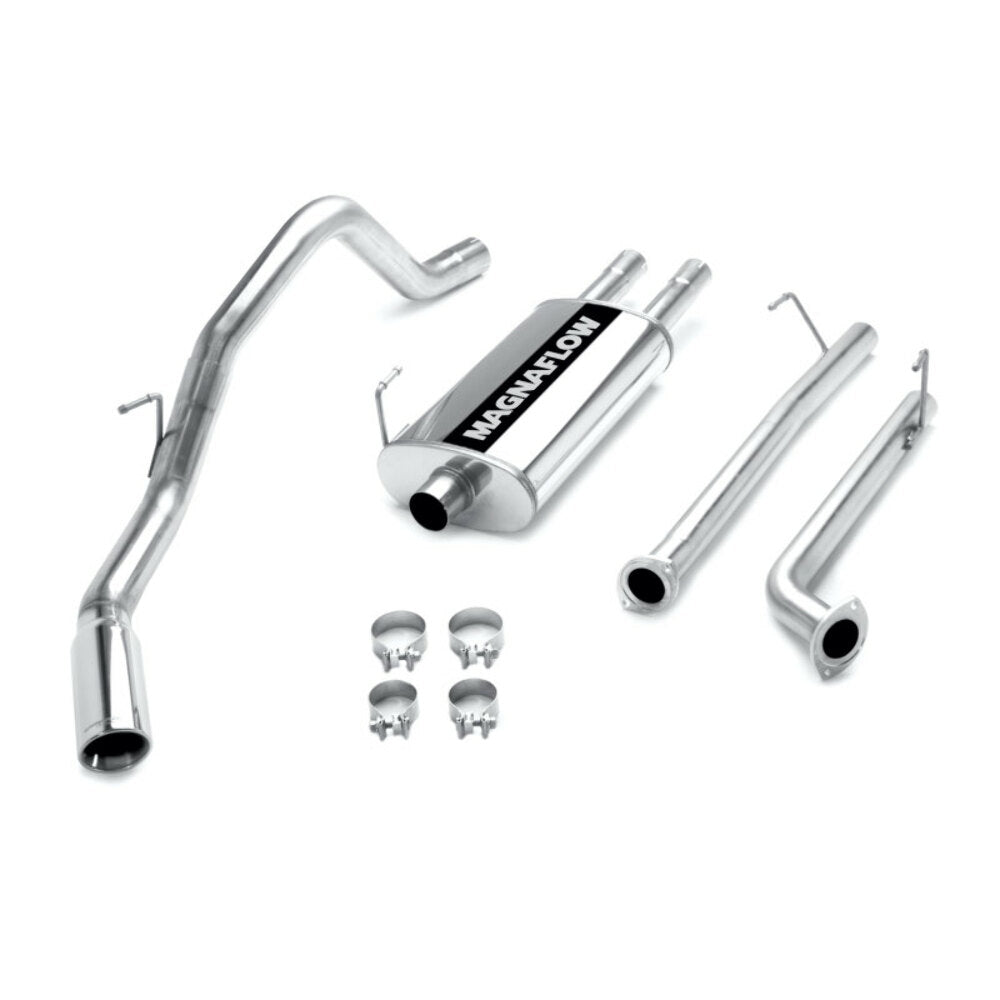 MagnaFlow cat-back exhaust system for 2007-2008 Toyota Tundra stainless steel polished 16753