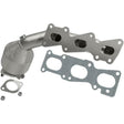 MagnaFlow direct-fit catalytic converter fits 2007-2009 Sorento 3.8L stainless steel CARB compliant OBDII 52310