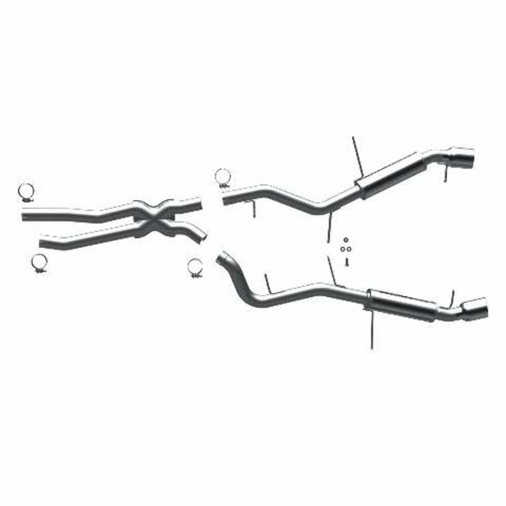 MagnaFlow cat-back exhaust system for 2007-2010 BMW stainless steel polished 16542