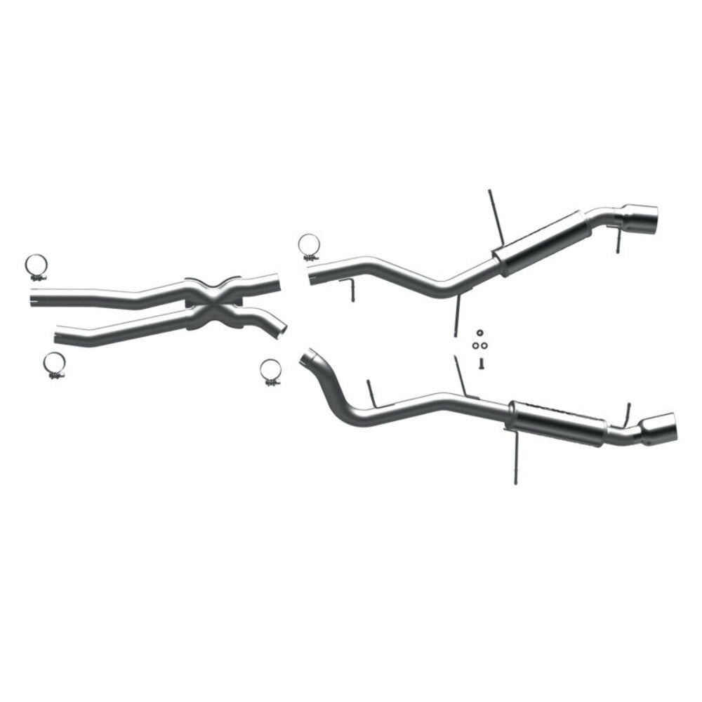 MagnaFlow cat-back exhaust system for 2007-2010 BMW stainless steel polished 16542