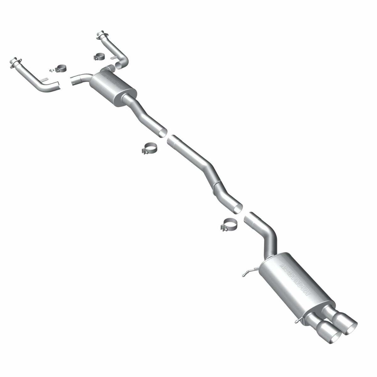 t 2007-2010 BMW 550i System Touring Cat-Back 16559 Magnaflow MagnaFlow Exhaust Products