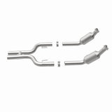 MagnaFlow direct-fit catalytic converter for 2007-2010 Ford Mustang 4.6L stainless steel CARB compliant 5561001