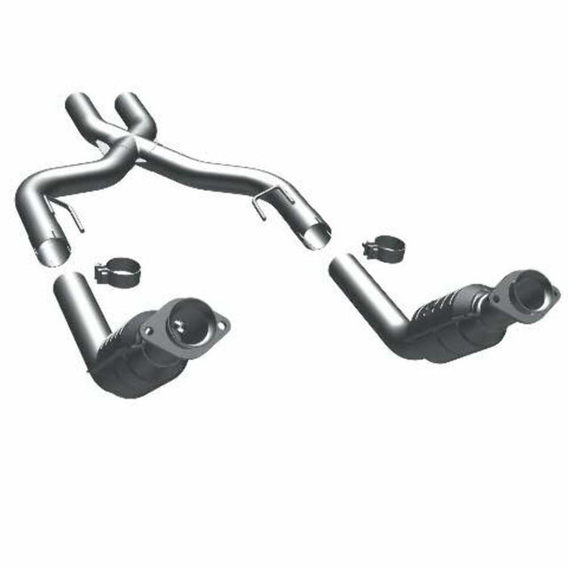 MagnaFlow direct-fit catalytic converter for 2007-2010 Ford Mustang stainless steel CARB compliant OBDII 49239