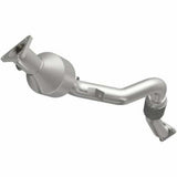 MagnaFlow direct-fit catalytic converter fits 2007-2010 Audi Q7 3.6L and 2008-2010 Volkswagen Touareg 3.6L 3.6 inch inlet/outlet stainless steel CARB compliant OBDII 52586