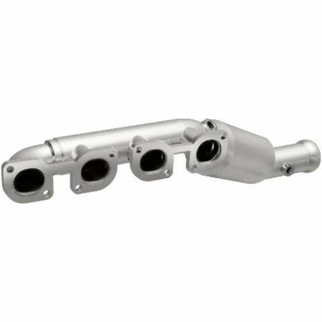 MagnaFlow direct-fit catalytic converter fits 2007-2010 X5 4.8 L stainless steel CARB compliant OBDII 52236