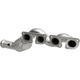 MagnaFlow direct-fit catalytic converter fits 2007-2010 X5 4.8 L stainless steel CARB compliant OBDII 52237