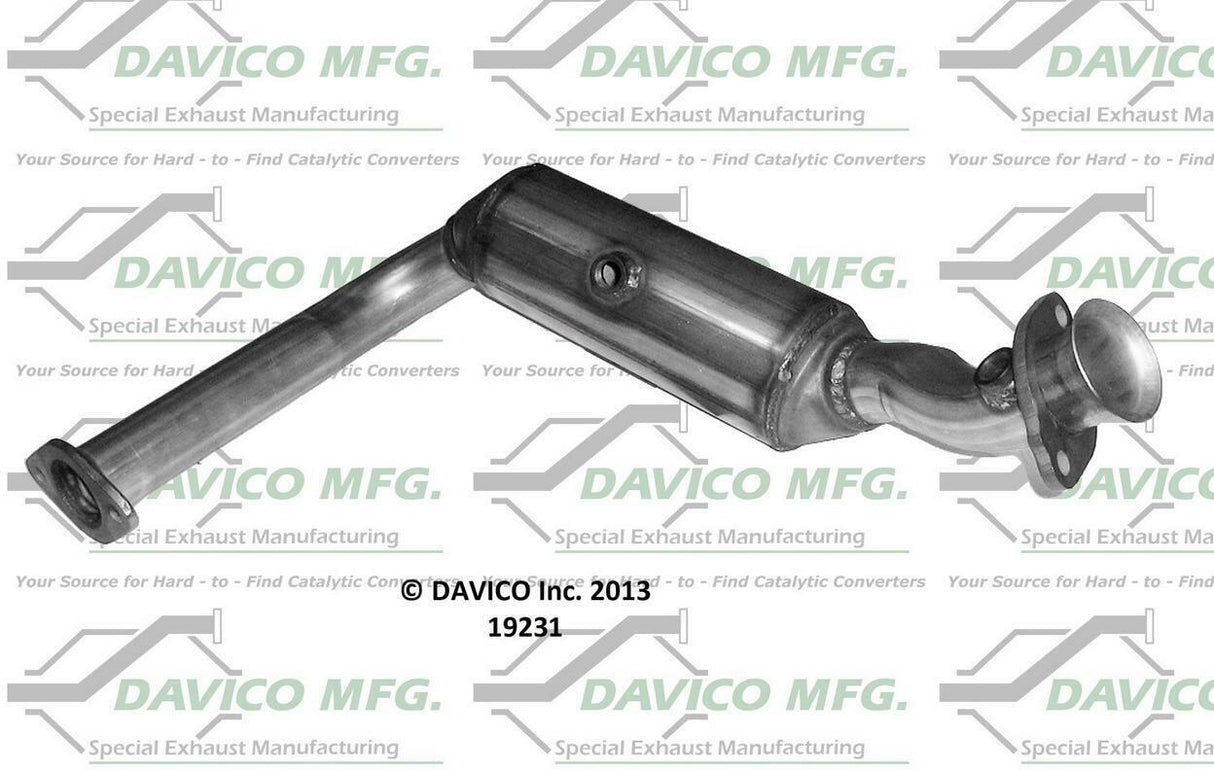 t 2007-2011 Ford Ranger Catalytic Converter 19231 Davico Mfg