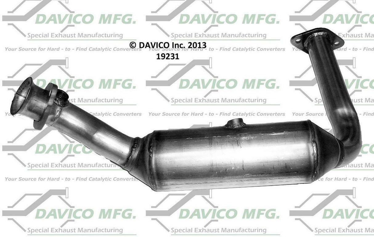 t 2007-2011 Ford Ranger Catalytic Converter 19231 Davico Mfg