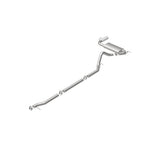 MagnaFlow cat-back exhaust system for 2007-2011 Jeep Wrangler stainless steel polished 16751