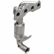 MagnaFlow direct-fit catalytic converter for 2007-2011 Mini 1.6L stainless steel CARB compliant 5531028