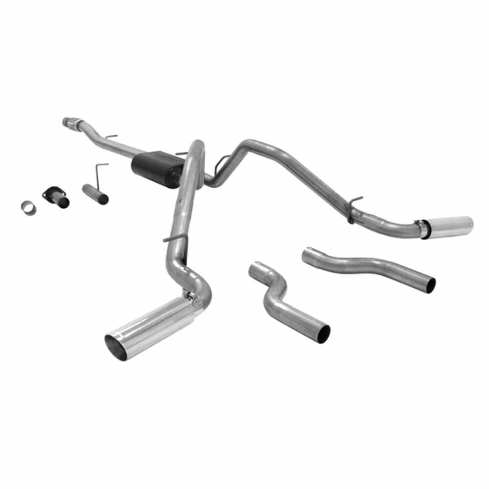 t 2007-2013 Chevrolet Silverado 1500 Cat-back Exhaust System Flowmaster American Thunder 817680 Flowmaster