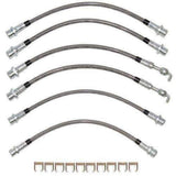 Brake Hose Kit for 2007-2014 Toyota Tundra stainless steel