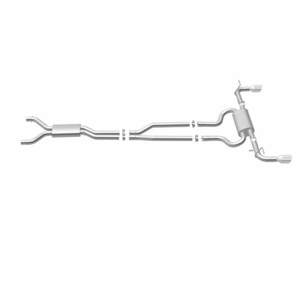 MagnaFlow cat-back exhaust system for 2007-2015 Audi stainless steel polished 15085