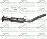 t 2007-2017 Jeep Compass Catalytic Converter 19393 Davico Mfg