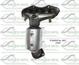 t 2007-2017 Lexus ES350 Catalytic Converter 17165 Davico Mfg