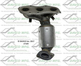 t 2007-2017 Lexus ES350 Catalytic Converter 17165 Davico Mfg