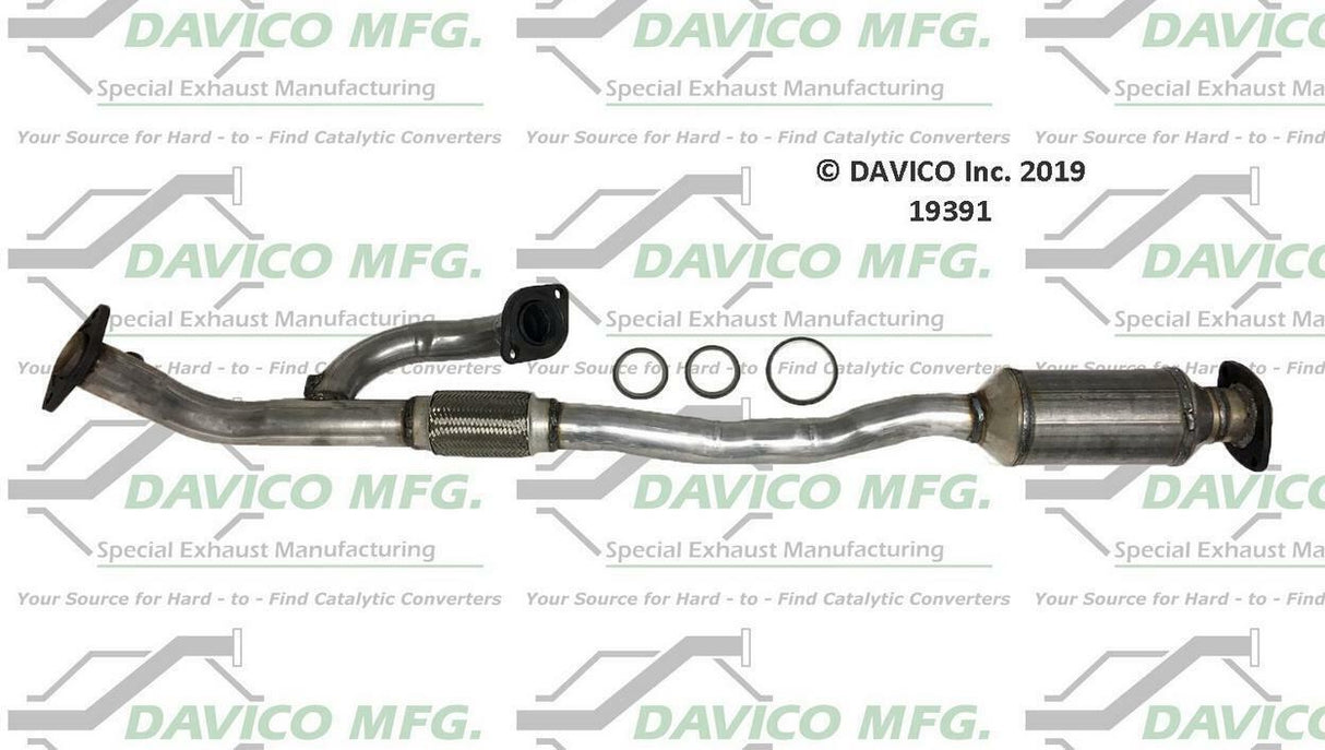 t 2007-2017 Lexus ES350 Catalytic Converter 19391 Davico Mfg