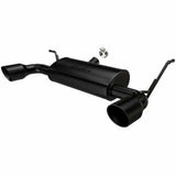 MagnaFlow axle-back exhaust system for 2007-2018 Jeep Wrangler stainless steel black 15160