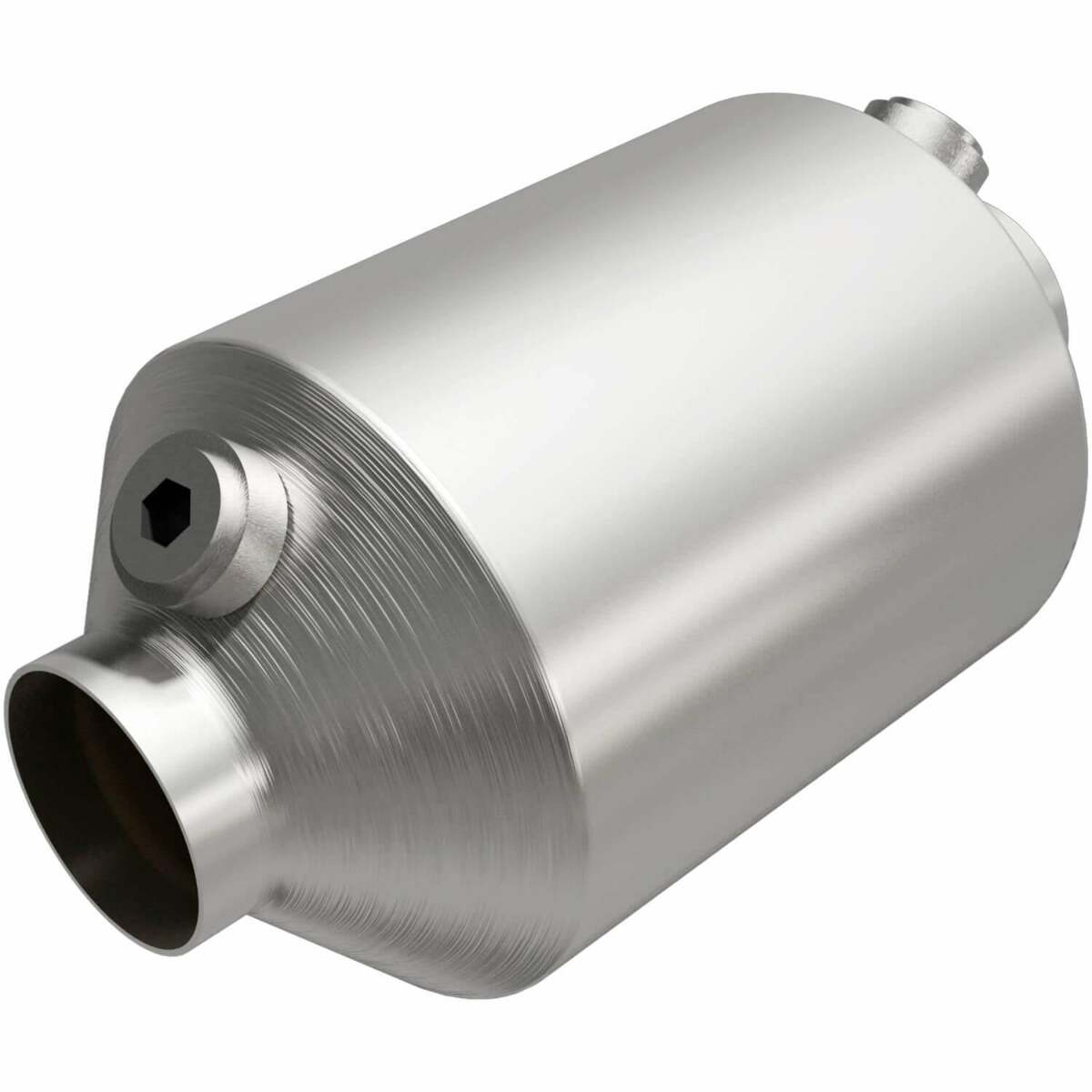 MagnaFlow universal catalytic converter 2 inch inlet/outlet stainless steel CARB compliant 5551224