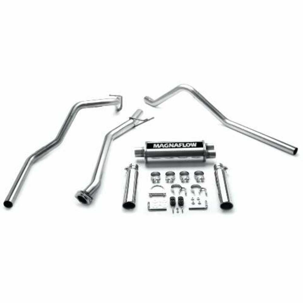 MagnaFlow cat-back exhaust system for GMC Sierra 1500 polished 15792