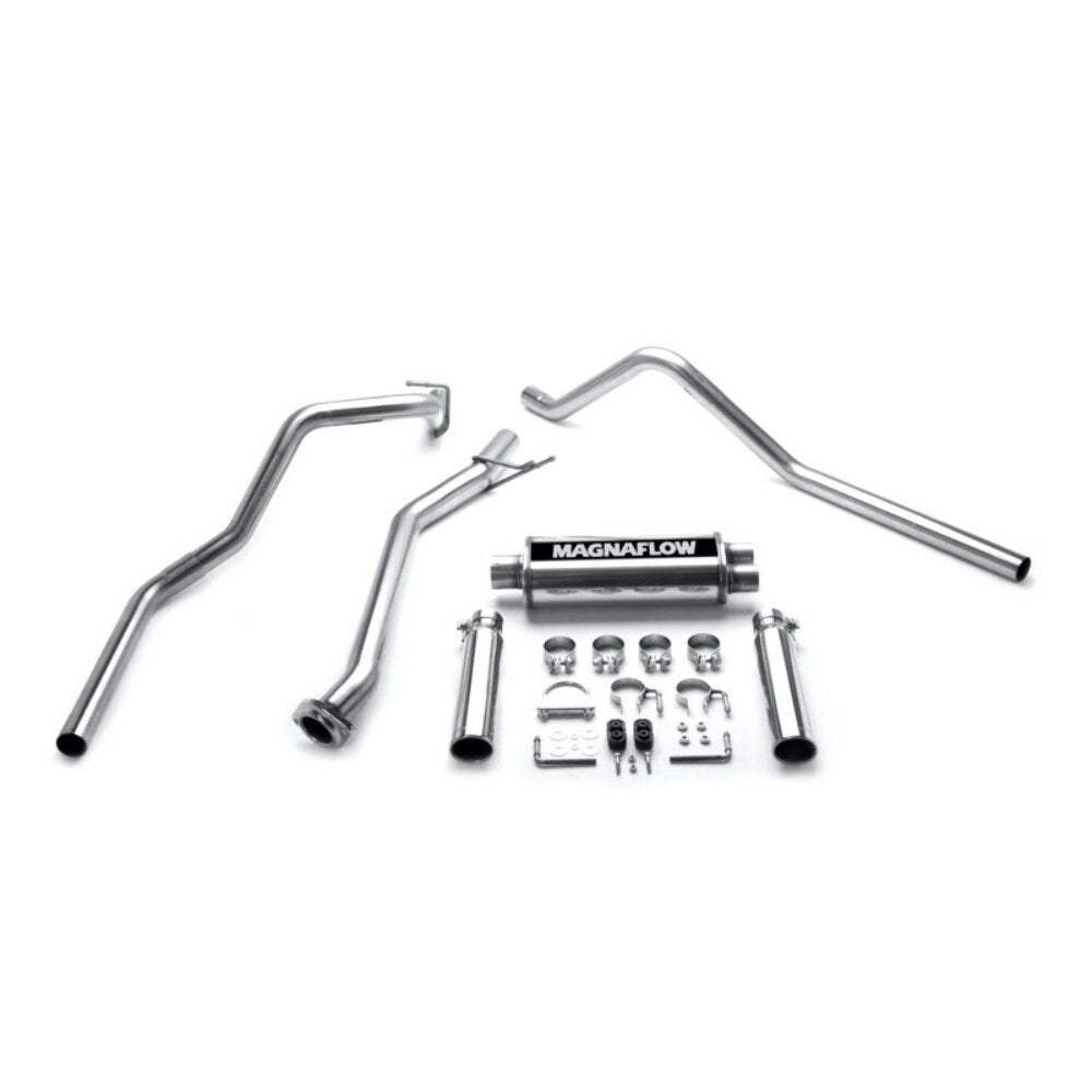 MagnaFlow cat-back exhaust system for GMC Sierra 1500 polished 15792