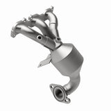 MagnaFlow direct-fit catalytic converter fits 2006-2009 Ford Fusion, Mercury Milan, and more, this and 2007 Mercury Milan 3.0L stainless steel CARB compliant OBDII 49388