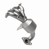 MagnaFlow direct-fit catalytic converter fits 2006-2009 Ford Fusion, Mercury Milan, and more, this and 2007 Mercury Milan 3.0L stainless steel CARB compliant OBDII 49388