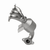 MagnaFlow direct-fit catalytic converter fits 2006-2009 Ford Fusion, Mercury Milan, and more, this and 2007 Mercury Milan 3.0L stainless steel CARB compliant OBDII 49388