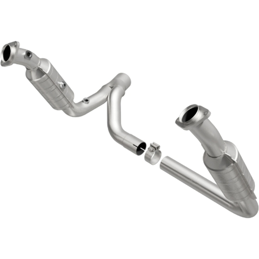 MagnaFlow direct-fit catalytic converter fits 2007 Ram 1500 V8 5.7 5.7 inch inlet/outlet stainless steel CARB compliant 52451