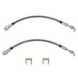 Brake Hose for 2007-2021 Toyota Tundra Rear Brake Flex Hose Kit Braided Stainless stainless steel