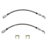 Brake Hose for 2007-2021 Toyota Tundra Rear Brake Flex Hose Kit Braided Stainless stainless steel