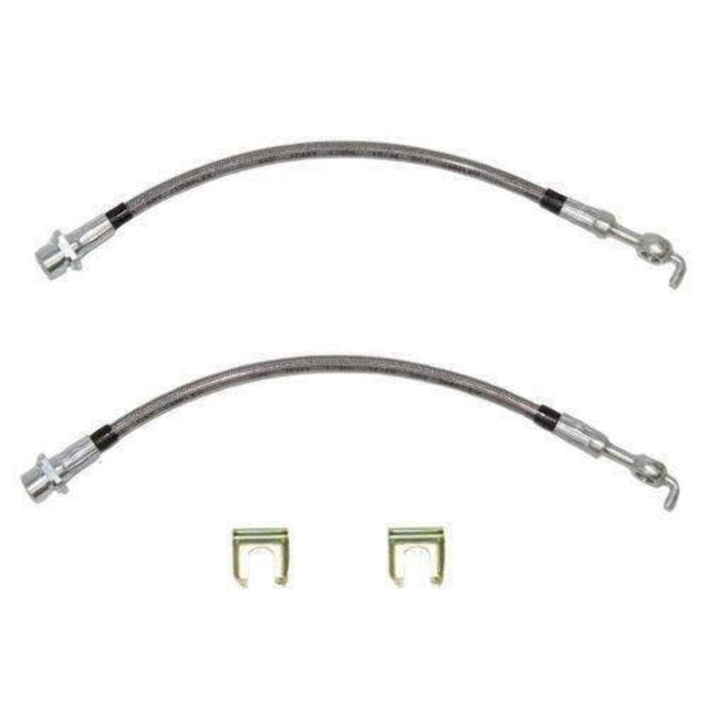Brake Hose for 2007-2021 Toyota Tundra Rear Brake Flex Hose Kit Braided Stainless stainless steel