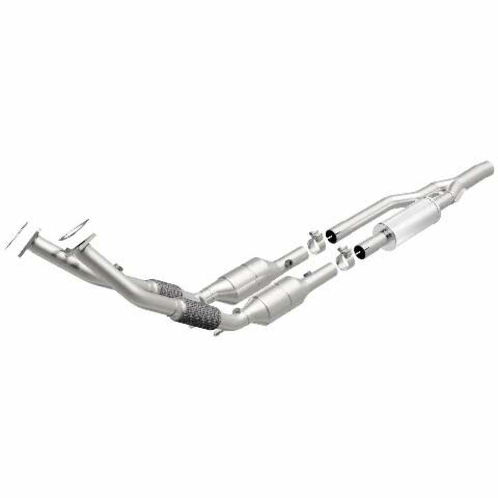 MagnaFlow direct-fit catalytic converter for 2008-2009 Audi stainless steel CARB compliant 49716