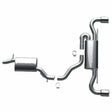 MagnaFlow cat-back exhaust system for 2008-2009 Audi stainless steel polished 16719