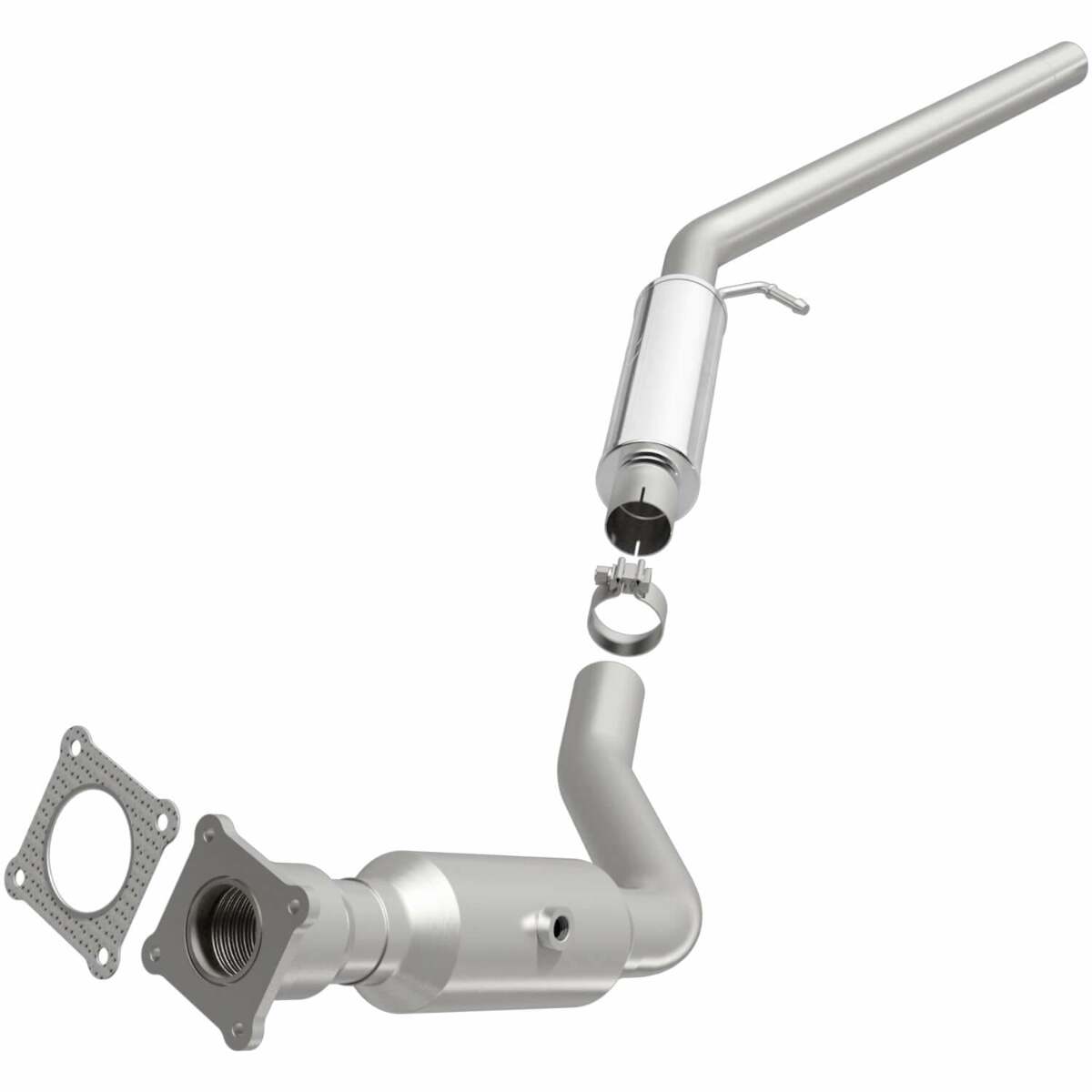 MagnaFlow direct-fit catalytic converter for 2008-2009 Dodge stainless steel CARB compliant 5451448