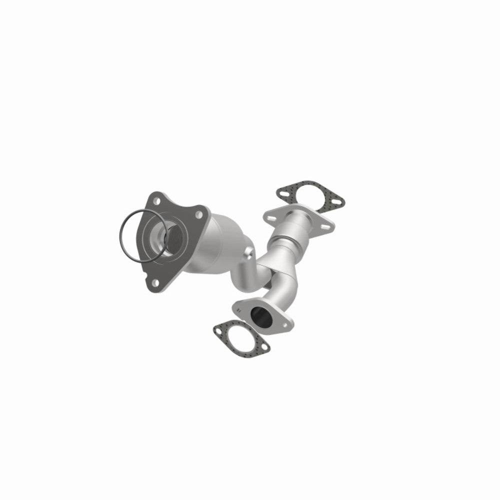 MagnaFlow direct-fit catalytic converter fits 2007-2010 Pontiac G6, 2007-2008 Saturn Aura, and more, this and 2008-2009 G6 3.5 L 3.5 inch inlet/outlet stainless steel CARB complian